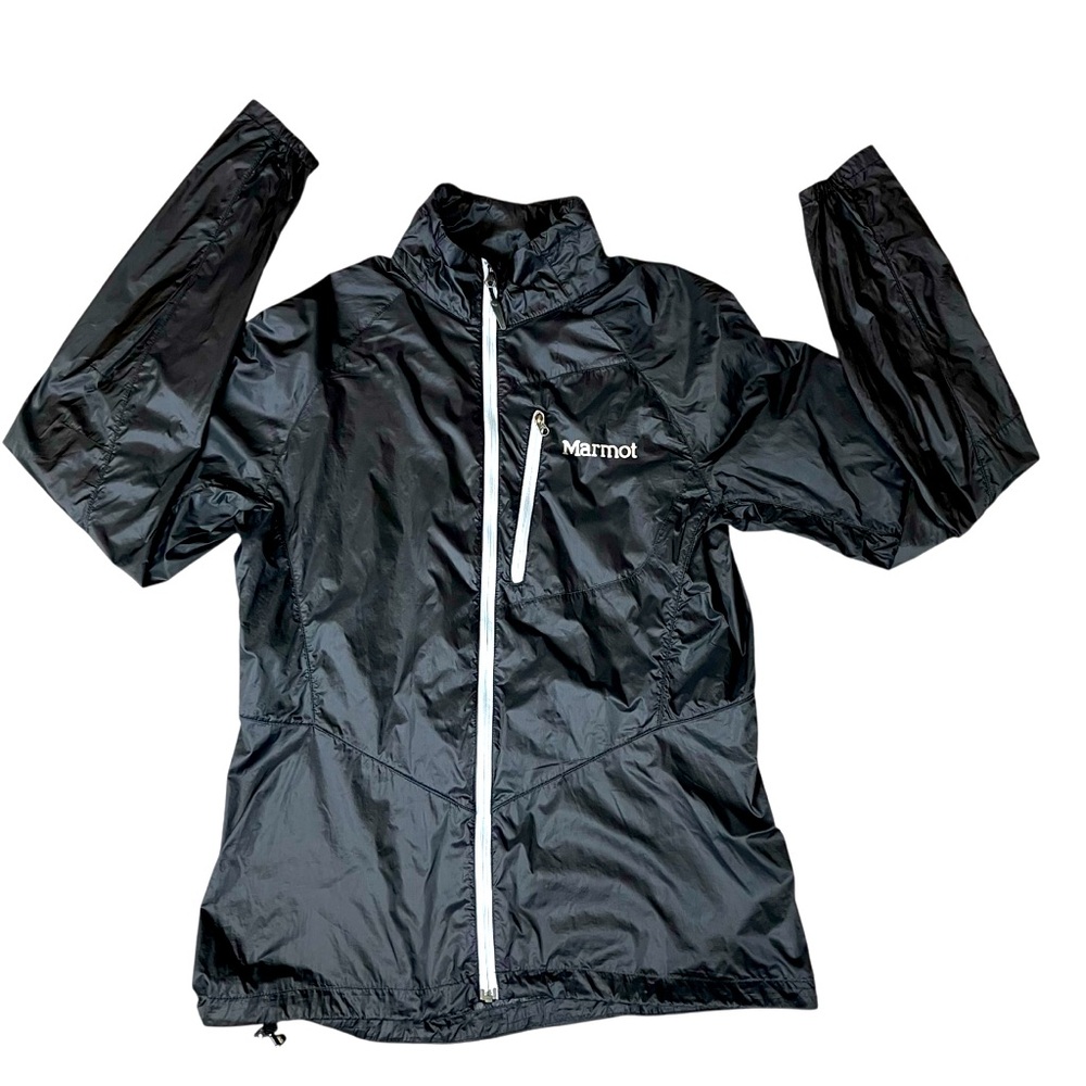 Marmot Nylon Windbreaker Women’s Small Lightweight Packable Gorpcore Full Zip